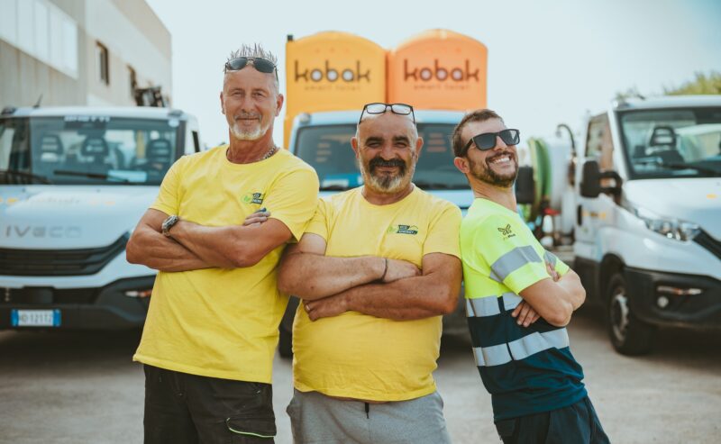 😎 Il team ufficiale EcoEnergy: tre fuoriclasse.