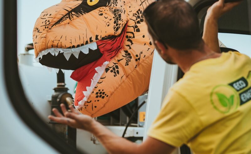 🦖 Non si parte senza il suo ok!